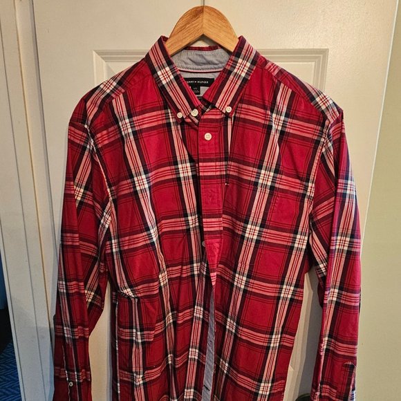 Mens Tommy Hilfinger  Classic Fit button down - Picture 1 of 4